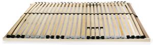 Slatted Bed Base with 28 Slats 7 Zones 100x200 cm