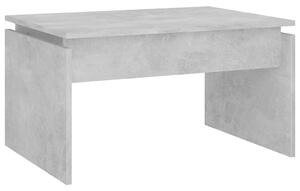 Coffee Table Concrete Grey 68x50x38 cm Engineered Wood