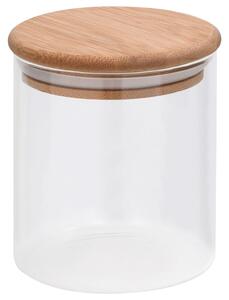 Storage Glass Jars with Bamboo Lid 10 pcs 600 ml