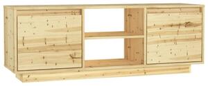 TV Cabinet 110x30x40 cm Solid Firwood
