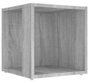 Side Table Grey Sonoma 33x33x34.5 cm Engineered Wood