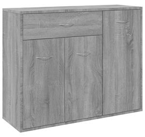 Sideboard Grey Sonoma 88x30x70 cm Engineered Wood