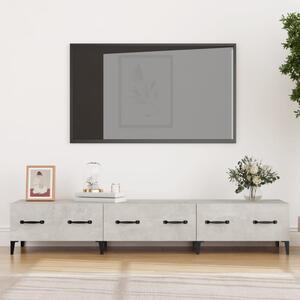 TV Cabinet Concrete Grey 150x34,5x30 cm Engineered Wood