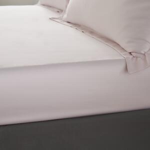 Catherine Lansfield Silky Soft Satin Fitted Sheet Single Blush Pink