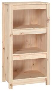 Book Cabinet 50x35x97 cm Solid Wood Pine