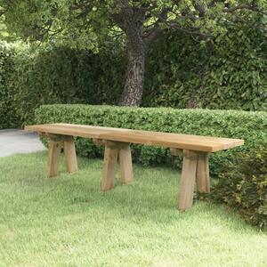 Garden Bench 160 cm Impregnated Solid Wood Pine