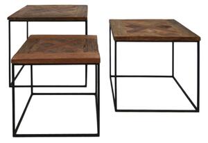 HSM Collection 3 Piece Coffee Table Set Austin Square