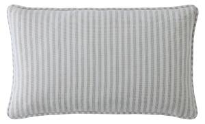 Laura Ashley Cornish Chenille Stripe 30cmx50cm Filled Cushion Natural