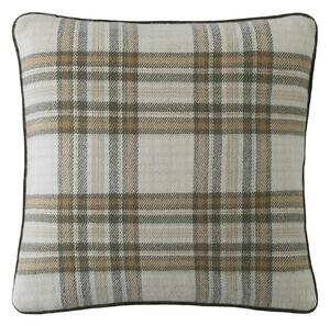 Laura Ashley Padbury Check 45cm x 45cm Filled Cushion Olive