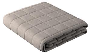 Check quilted throw