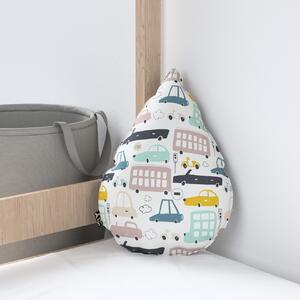 Sweet Drop pillow with minky