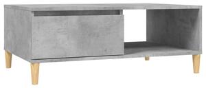 Coffee Table Concrete Grey 90x60x35 cm Engineered Wood