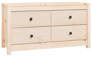 Side Cabinet 100x40x54 cm Solid Wood Pine