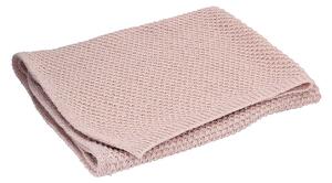 Woolly pink rug