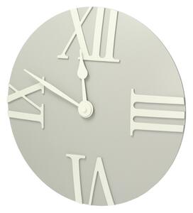 Retro grey clock