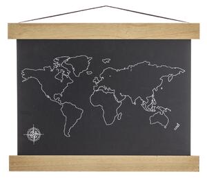 The Map chalkboard