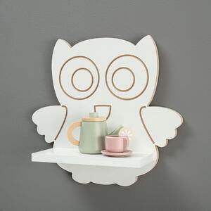 Shelf Happy Owl 39x14x36cm