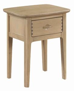 Petaluma Wooden Side Table With 1 Drawer - Oak