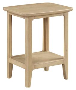 Petaluma Wooden Rectangular Side Table - Oak