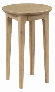 Petaluma Wooden Round Side Table - Oak