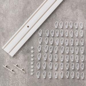 Complete Duo Curtain Track Set (210 cm/82.5 inches)