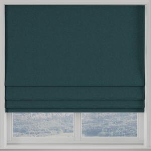 Kansai Plain Made to Measure Roman Blind Teal