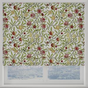 Heritage Fruits And Foliage Made To Measure Roman Blind Leaf Green