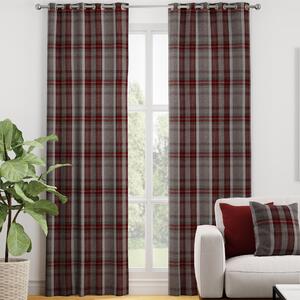 Highland Check Made To Measure Curtains Autumn