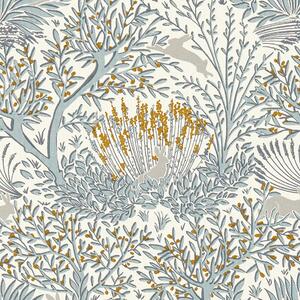 Clarke & Clarke Wilderwood Fabric Denim