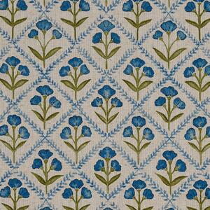 Prestigious Textiles Chatsworth Fabric Cornflower