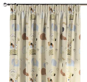 Pencil pleat curtains