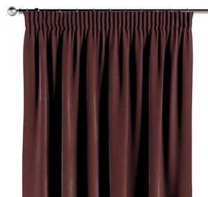 Pencil pleat curtains