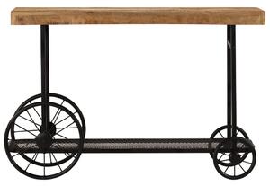 Console Table Solid Mango Wood 115x36x76 cm