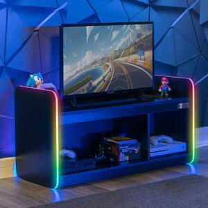 Electra TV Unit for TVs up to 42" with LED Lights Black