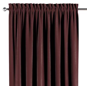 Slot and frill curtains