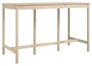 Bar Table 180x80x110 cm Solid Wood Pine