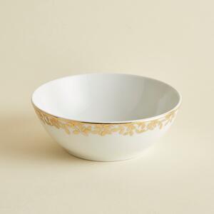 Laurel Porcelain Bowl Gold