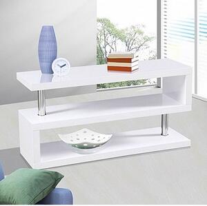 Miami S Shaped TV Stand Black