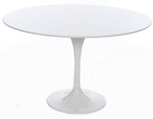 White Eero Saarinen Style Tulip Round Table 120cm