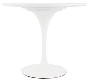 White Eero Saarinen Style Tulip Round Table 90cm