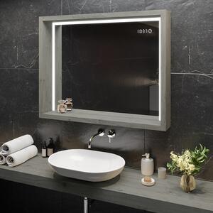 Bathroom Mirror with LED light - WoodenFrame