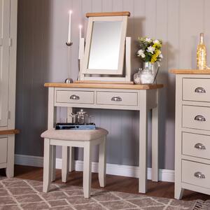 Chester Stone Painted Oak Dressing Table