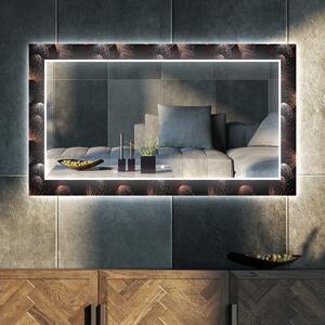 Decorative mirror for the living room with LED lights