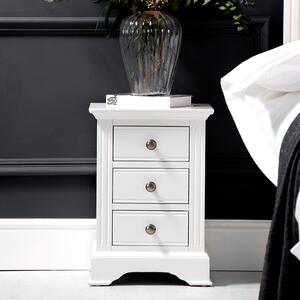 Banbury White Painted Large Bedside Table