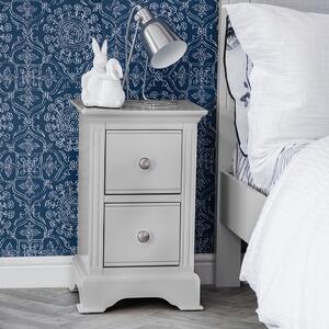 Banbury Grey Painted Small Bedside Table