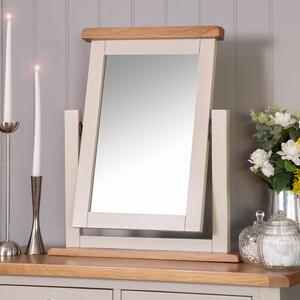 Chester Stone Painted Oak Dressing Table Mirror