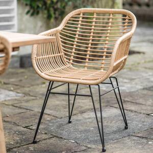 Pair Hampstead Rattan Garden Chairs