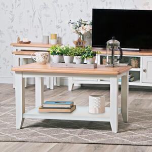 Gloucester White Painted Small Coffee Table