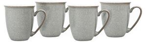 Elements Light Grey 4 Piece Coffee Beaker/Mug Set