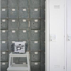 Locker Room Grey Wallpaper by Mind The Gap